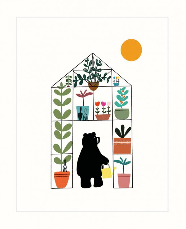 Bear - Bear in Greenhouse