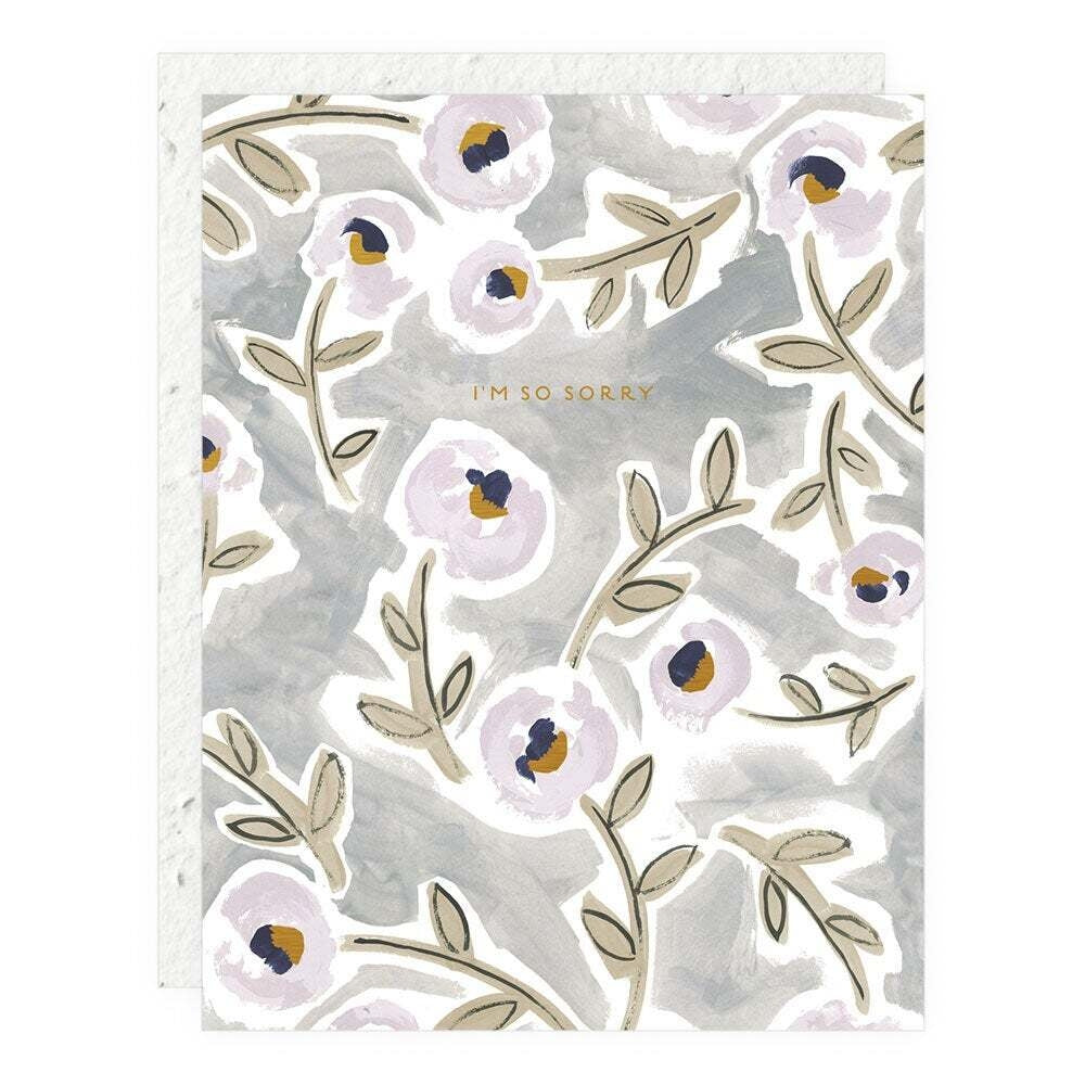 So sorry sympathy card