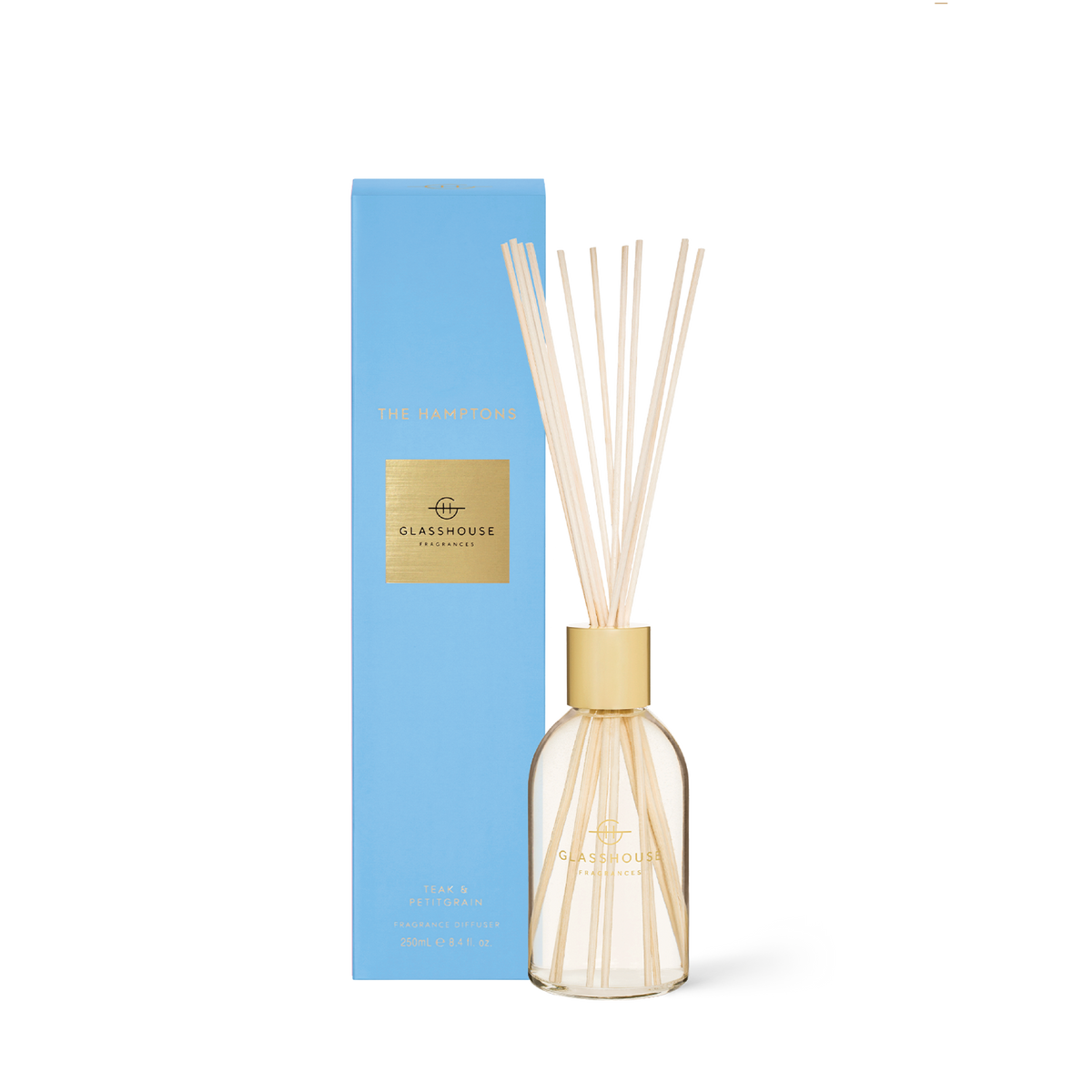 Glasshouse Fragrances - The Hamptons - 250mL Diffuser