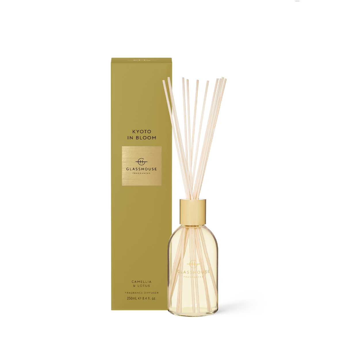 Glasshouse Fragrances - Kyoto in Bloom - 250mL Diffuser