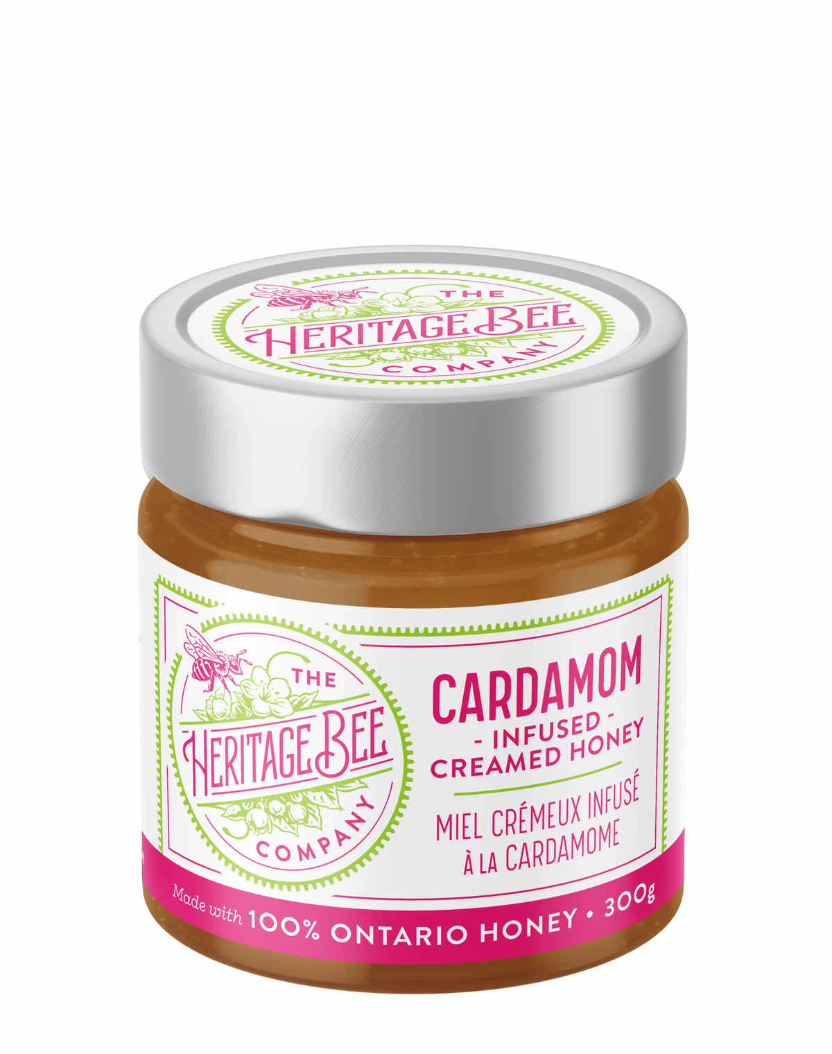Heritage Bee Co. - Cardamom Creamed Honey - 300g