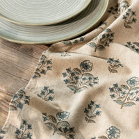 Salvia Block Print Tea Towels