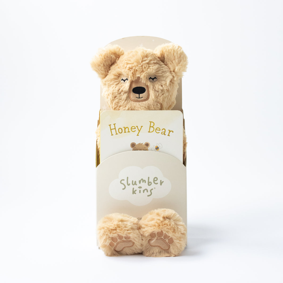 Slumberkins - Honey Bear plush + book set