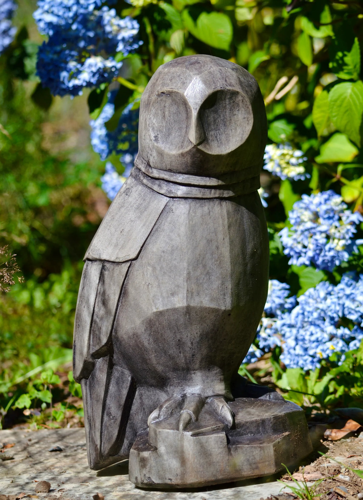 Cast Art Studios- Nouveau Owl Statue