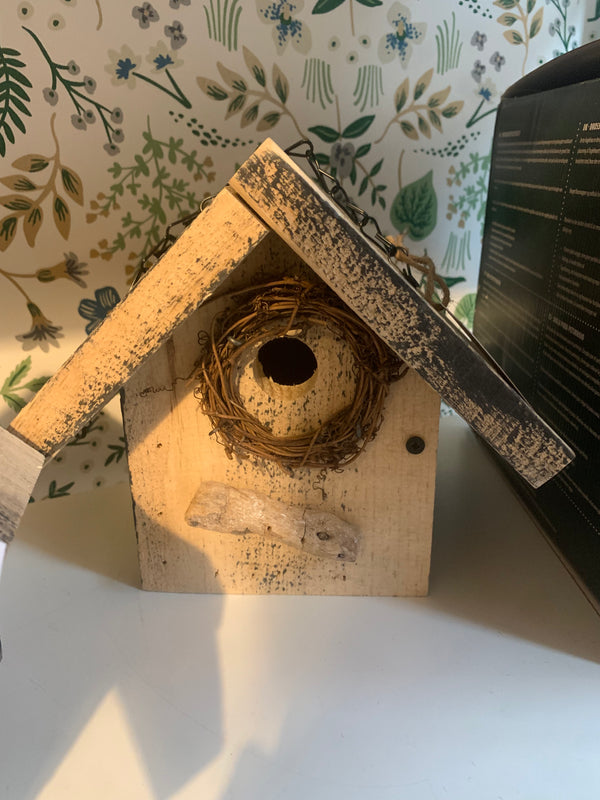 Small Rustic Wren House - Locally Made