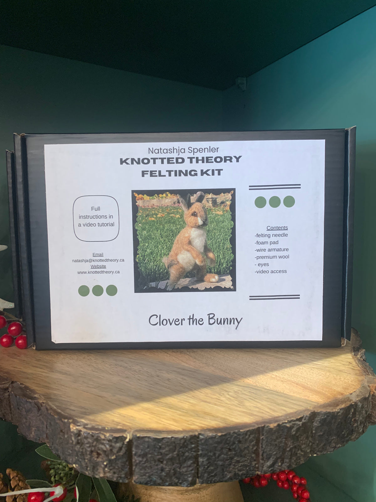 Knotted Theory - Felted Bunny Kit