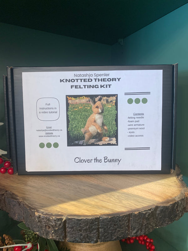 Knotted Theory - Felted Bunny Kit