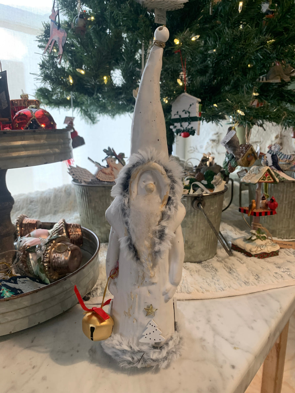 Ceramic Large Santa by Marlies Gueth