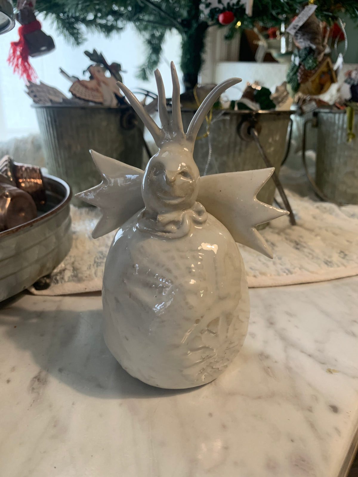 Ceramic Angel by Marlies Gueth