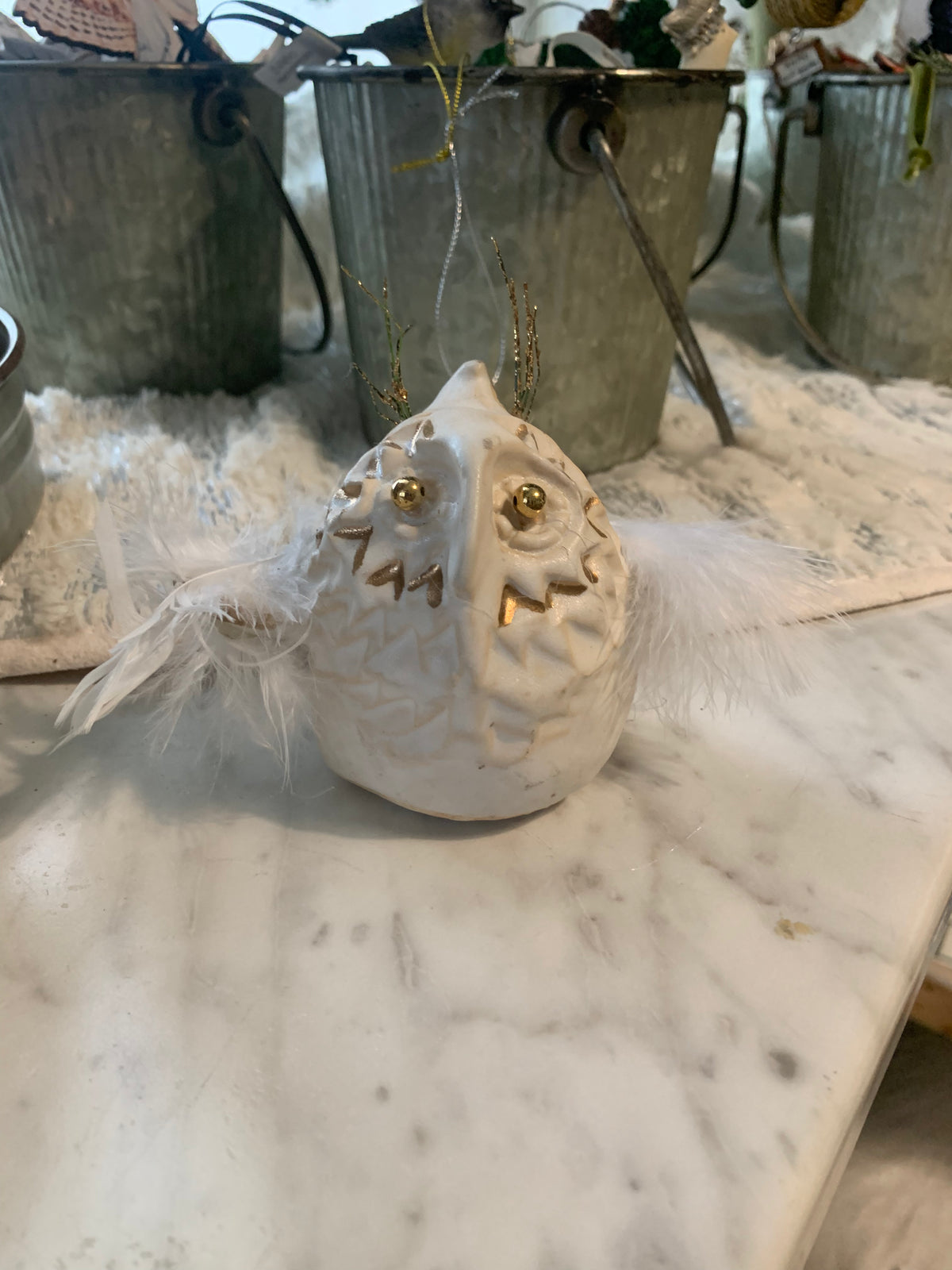 Ceramic Owl by Marlies Gueth