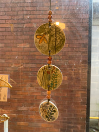 Round Triple Disc Plaques by Marlies Gueth