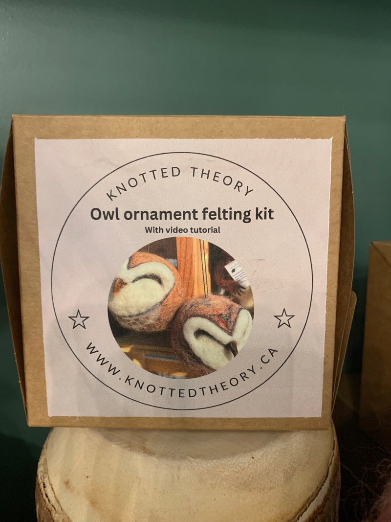 Owl Felting Kit