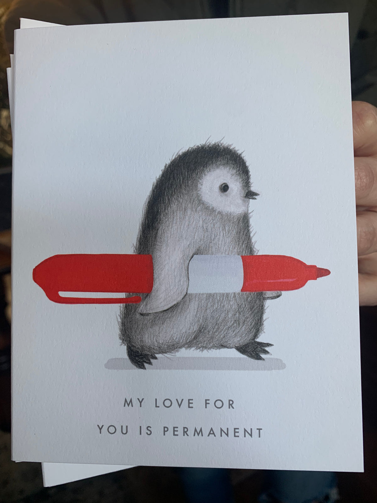 My Love for you is Permanent - Love Card