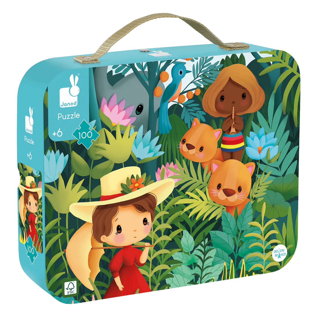Rousseau-Inspired 100 Piece Puzzle
