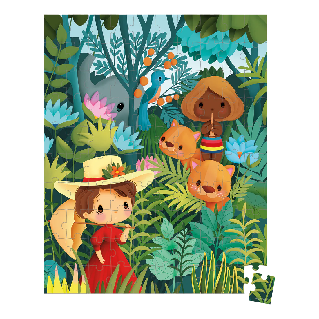 Rousseau-Inspired 100 Piece Puzzle