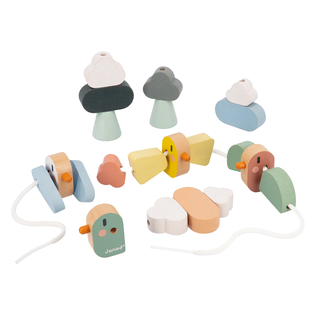 Thread-Your-Own Bird Beads Toy