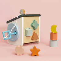Bird House Shape-Sorter Toy