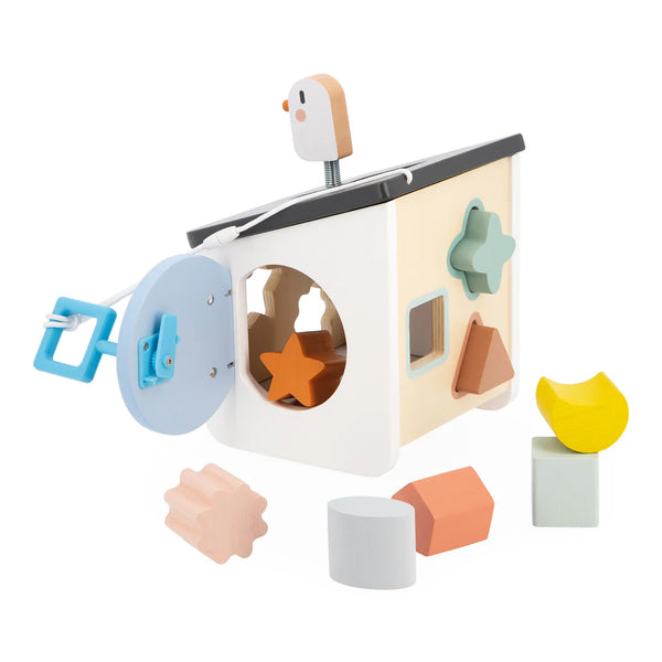 Bird House Shape-Sorter Toy