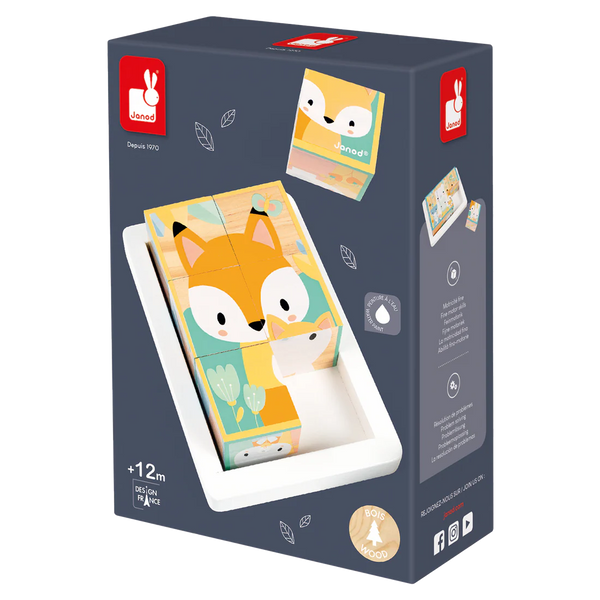 Animal Block Tray for Babies & Toddlers