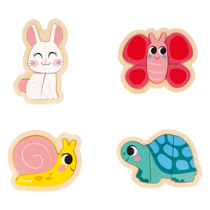 Garden 4 Puzzle Kit for Toddlers