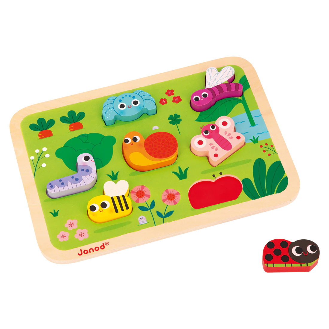 Chunky Garden Puzzle for Babies & Toddlers