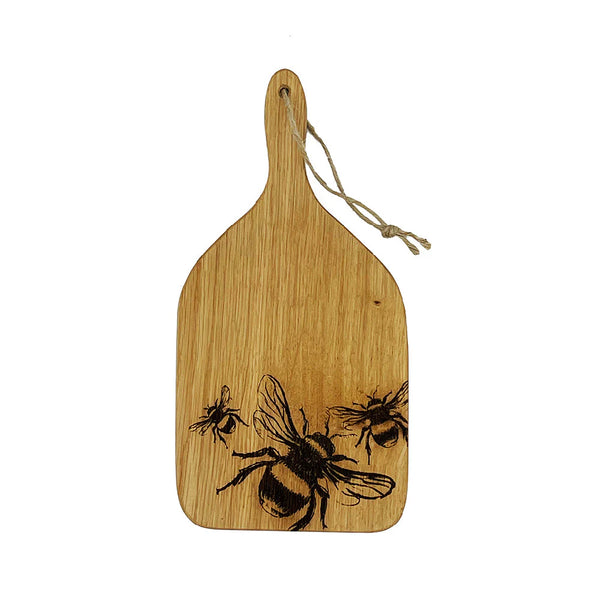 Bee Oak Hanging Paddle (Small)