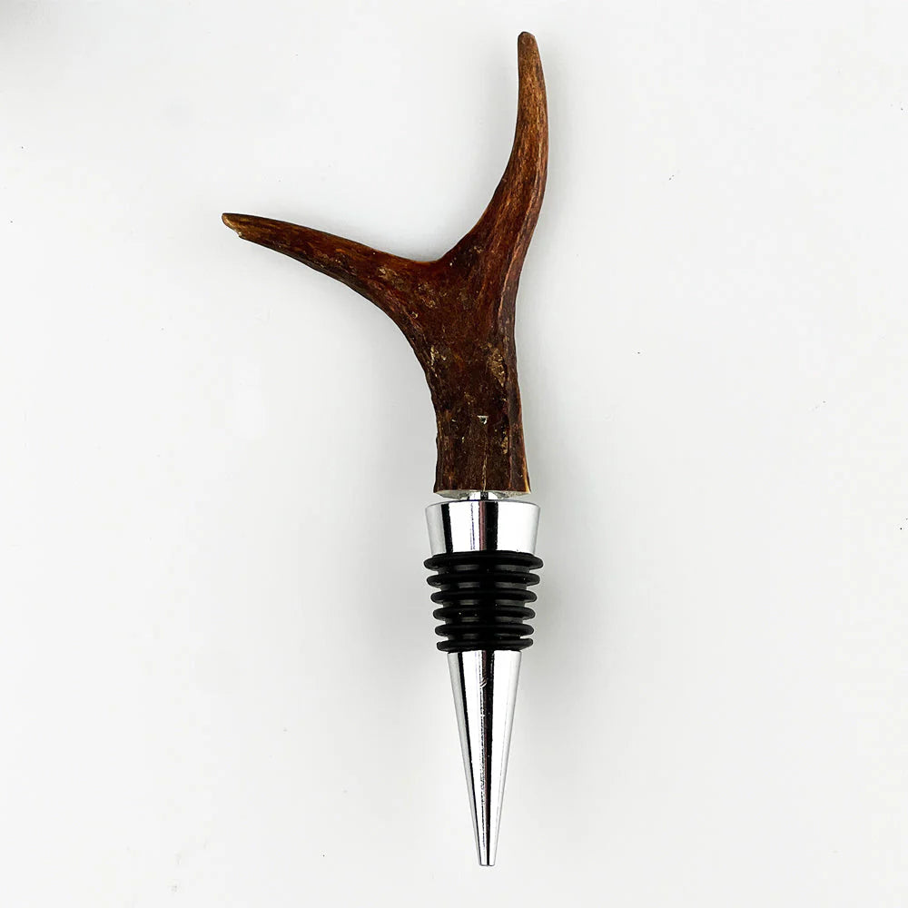Genuine Roe Antler Bottle Stopper