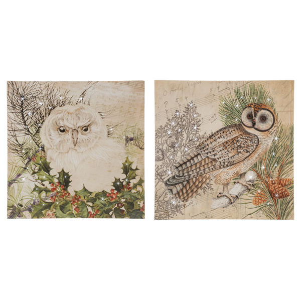 Owl wall art