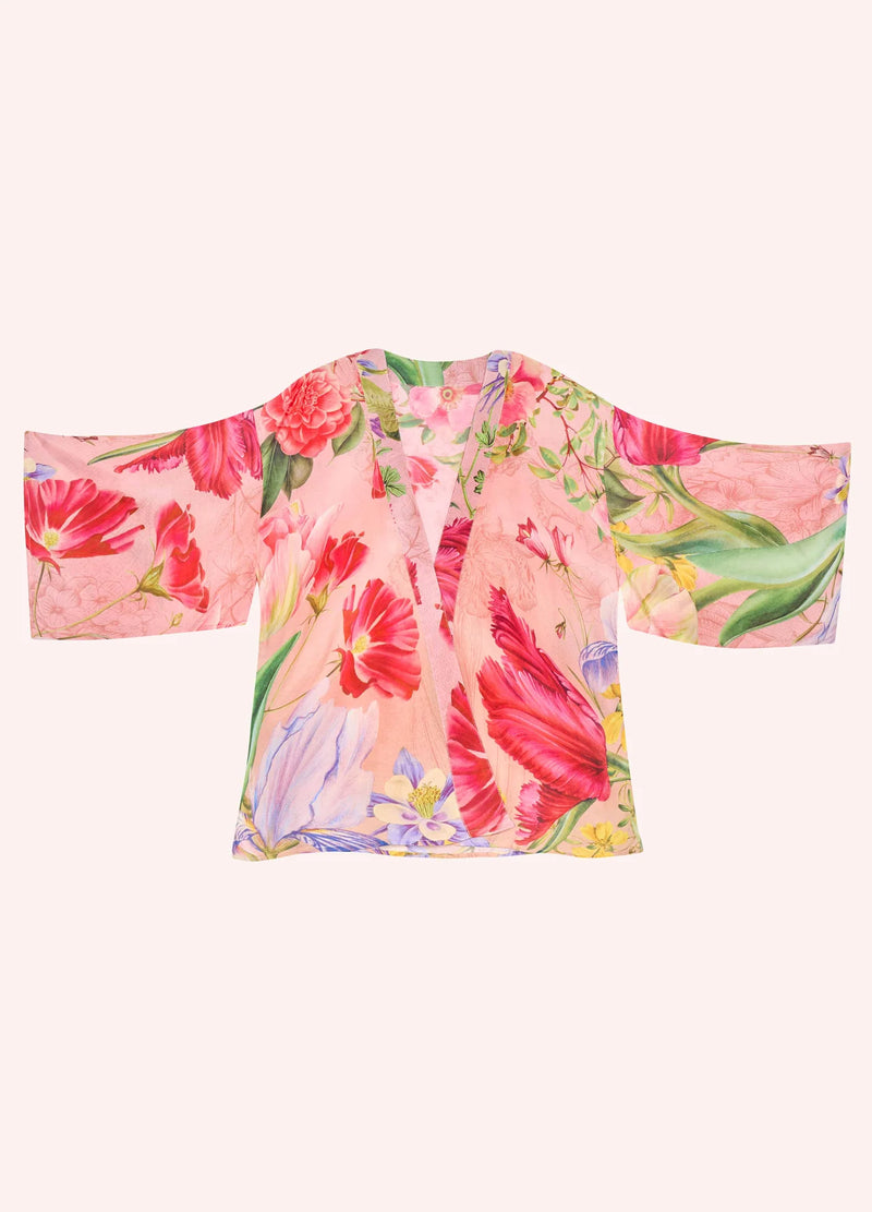 Kimono Jacket - Floral Study in Petal