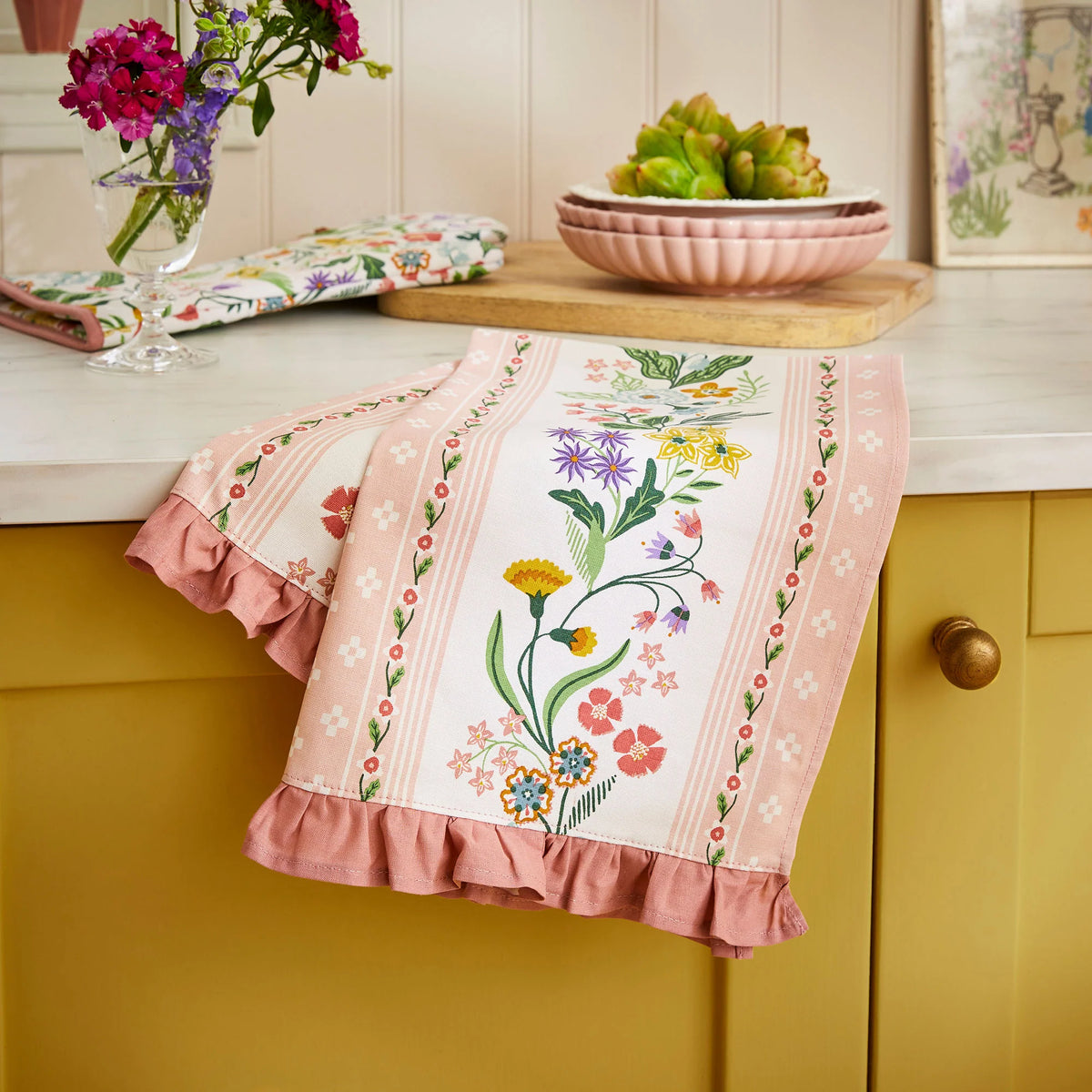 Ulster Weavers - Petals & Prose Tea Towel