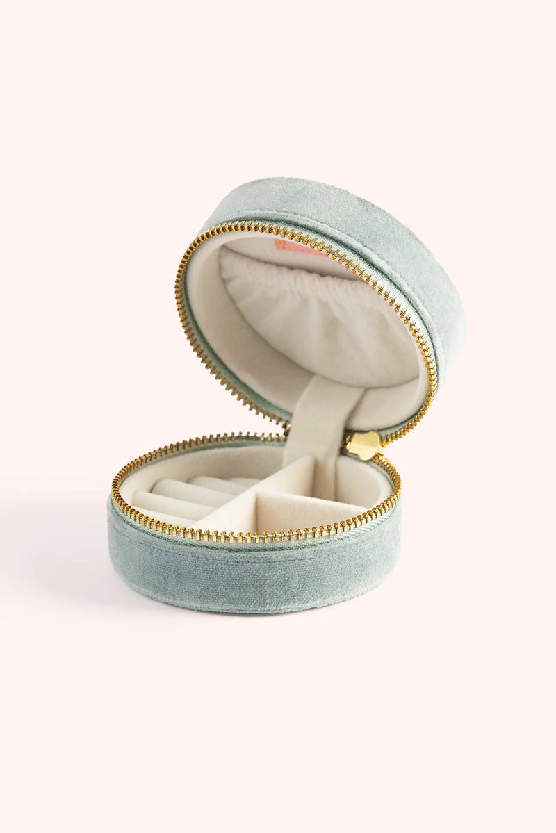 Swooping Swallows Emroidered Jewelry Box