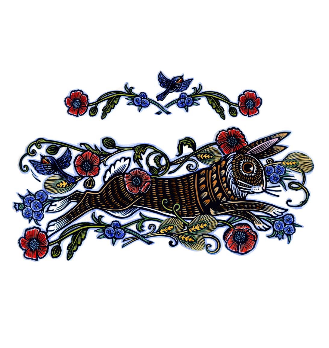 Running Rabbit Card – Featherfields