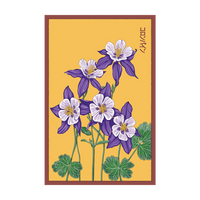 Columbine Flower Seeds Packet