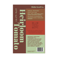 Heirloom Tomato Vegetable Seeds Packet