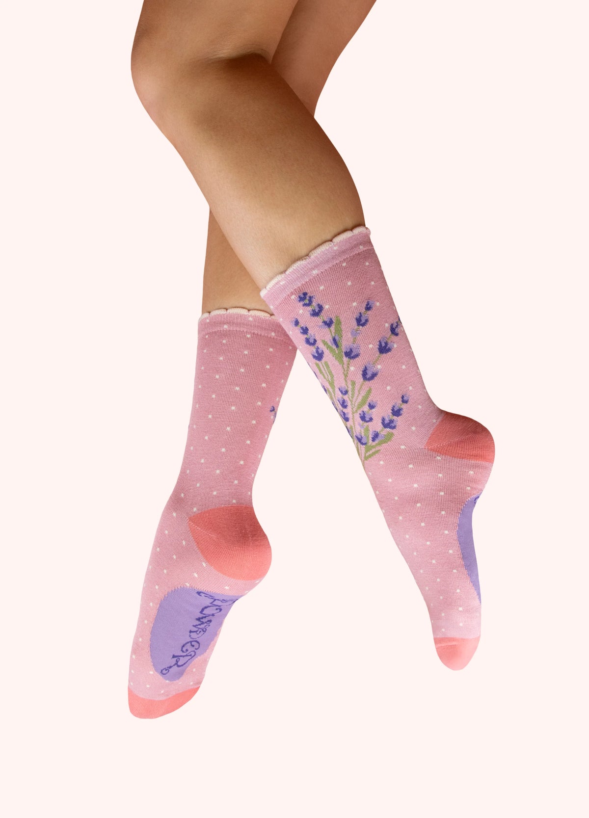Luscious Lavender Ankle Socks