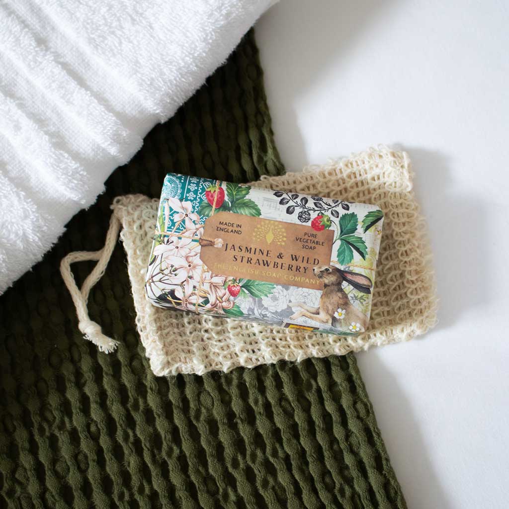 Jasmine and Wild Strawberry Soap Bar