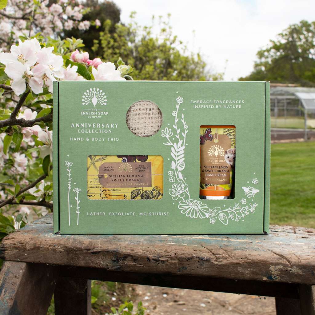 English Soap Co. Sicilian Lemon & Sweet Orange Gift set