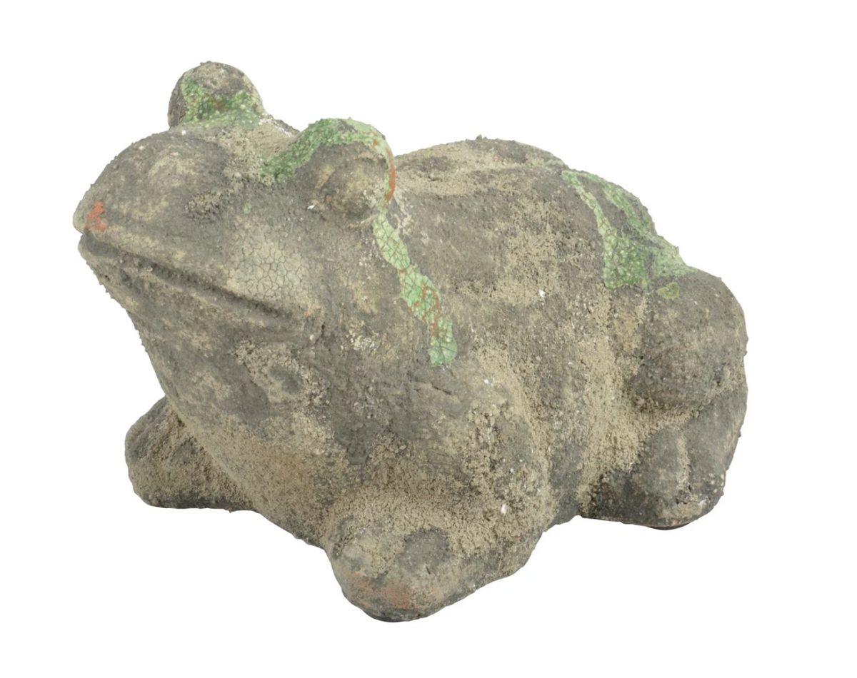 Aged Ceramic Frog