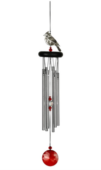 Woodstock Chimes - Crystal Cardinal Chime