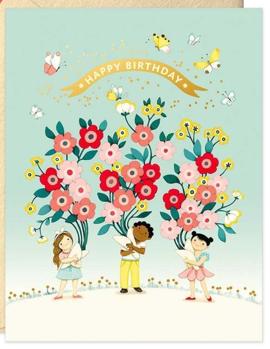 Kids Happy Birthday Card