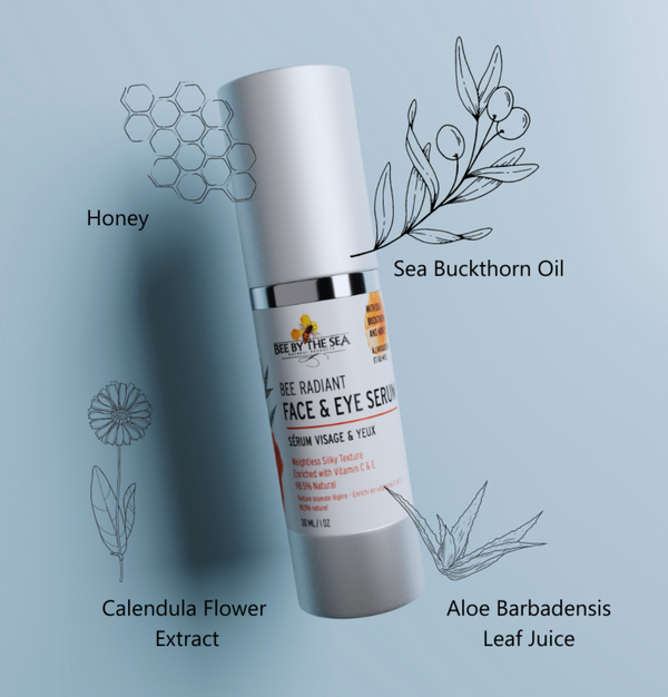 Bee By the Sea “Bee Radiant” Face and Eye Serum