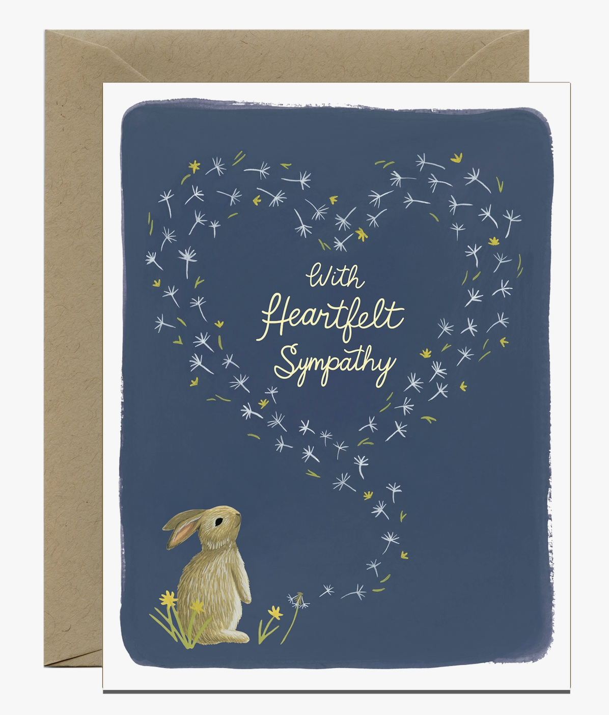 Bunny Sympathy Card