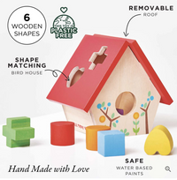 Woodland Birdhouse Shape Sorter