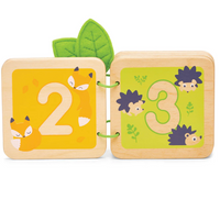 1,2,3 Wooden Board Book