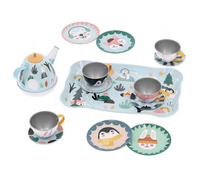 Musical Tin Tea Set - Animals