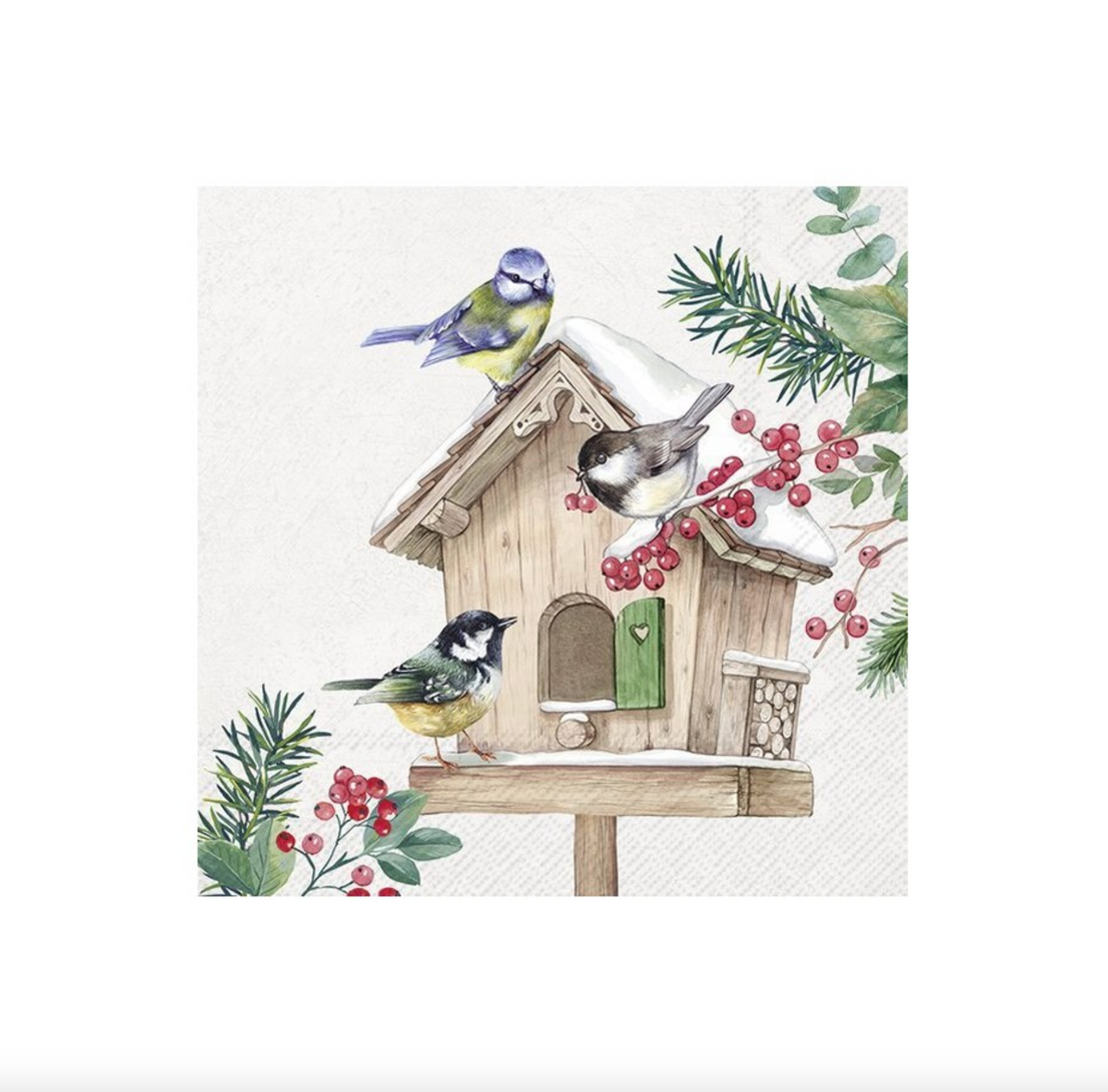 Lunch Napkin - "Birds Meeting Point"