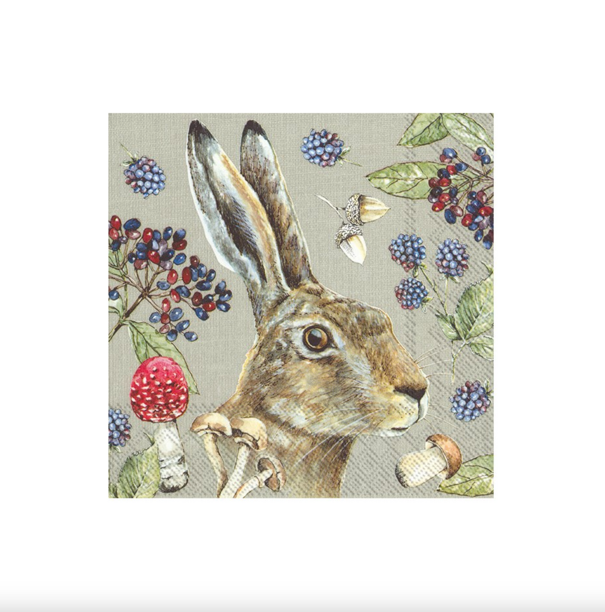 Lunch Napkin - "Country Rabbit"