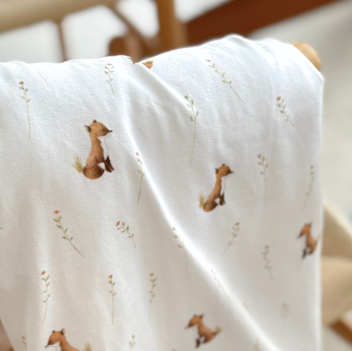 Baluchon Baby Blanket - Cotton Fox Blanket