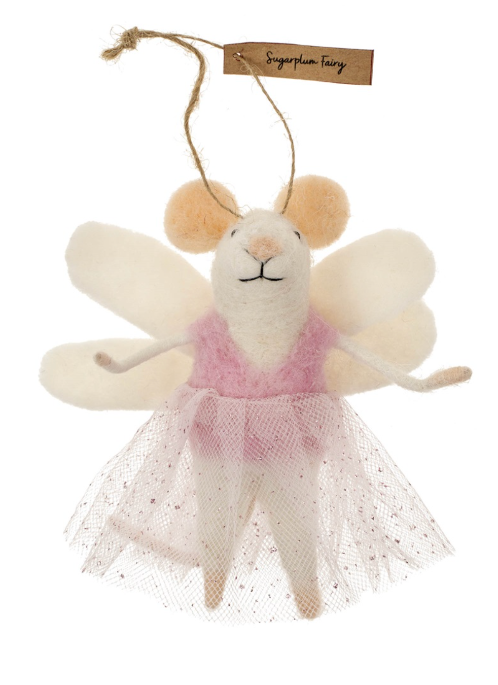 Sugarplum Fairy Mouse Ornament