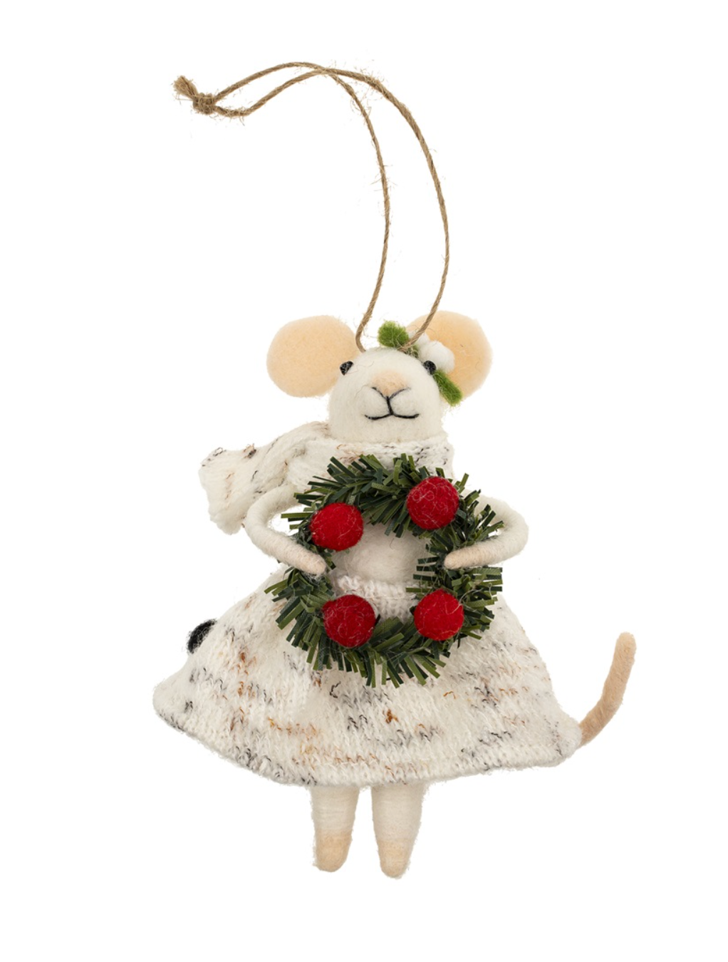 Jolly Julia Mouse Ornament